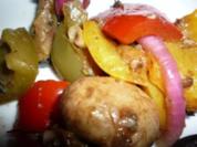 Vorspeise: gemischtes mariniertes Gemüse - Rezept