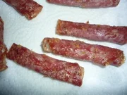 Vorspeise: Salami-Gorgonzola-Röllchen - Rezept