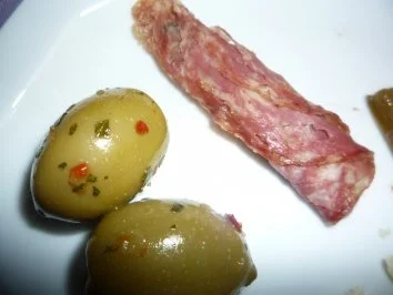 Vorspeise: Salami-Gorgonzola-Röllchen - Rezept - Bild Nr. 2