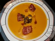 Kürbis-Fenchel-Apfel Suppe - Rezept