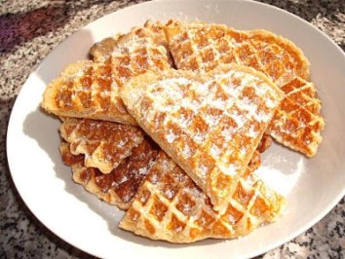 Bilder für Knusprige Haferflocken-Waffeln - Rezept