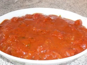 Auflauf: Paprika - Hackauflauf mit Tomatensauce - Rezept - Bild Nr. 8
