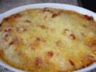 Auflauf: Paprika - Hackauflauf mit Tomatensauce - Rezept