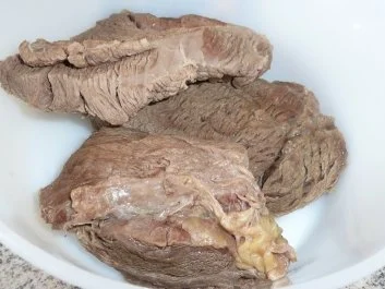 Rezept: Fleisch: Rindfleisch (Suppenfleisch) an Minzsoße Bild Nr. 3 Fleisch: Rindfleisch (Suppenfleisch) an Minzsoße - Rezept - Bild Nr. 3