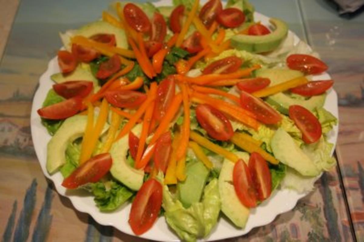 Salatteller "Gemüsewiese" - Rezept - Bild Nr. 3