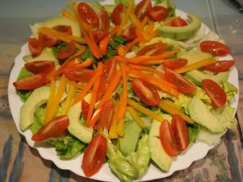 Salatteller "Gemüsewiese" - Rezept - Bild Nr. 3