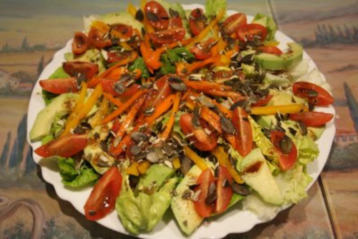 Salatteller "Gemüsewiese" - Rezept - Bild Nr. 5