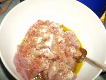 Feldsalat und Rucola mit warmen Putenstreifen - Rezept - Bild Nr. 2