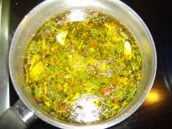 Feldsalat und Rucola mit warmen Putenstreifen - Rezept - Bild Nr. 7