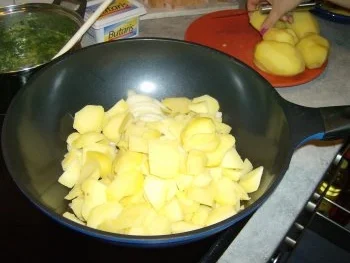 Rezept: Gröstl mit Leberkäs Bild Nr. 3 Gröstl mit Leberkäs - Rezept - Bild Nr. 3