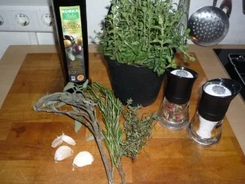 Rezept: Arista - ein Kräuterbraten aus der Toskana Bild Nr. 2 Arista - ein Kräuterbraten aus der Toskana - Rezept - Bild Nr. 2