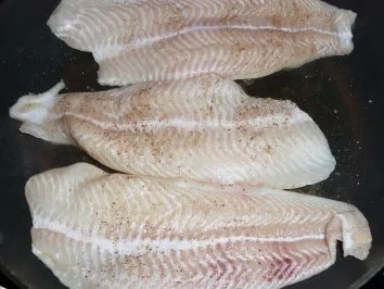 Rezept: Scholle mit Krabbenrührei.... Bild Nr. 3 Scholle mit Krabbenrührei.... - Rezept - Bild Nr. 3