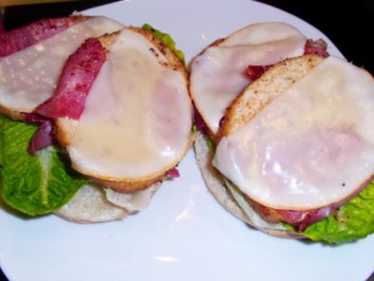 Fleisch: Chickenburger Old Kentucky - Rezept - Bild Nr. 4