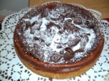 Käaekuchen mit Schokolade - Rezept