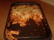 Überbackene Nudeln mit Gemüse - Rezept