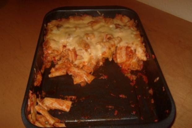 Überbackene Nudeln mit Gemüse - Rezept - kochbar.de