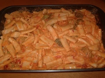 Überbackene Nudeln mit Gemüse - Rezept - Bild Nr. 2