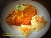 Wienerschnitzel-Dauphinoise - Rezept