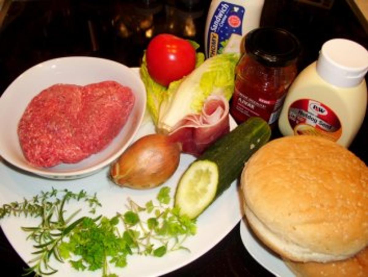 Fleisch: Beefburger Texas Style - Rezept - Bild Nr. 2