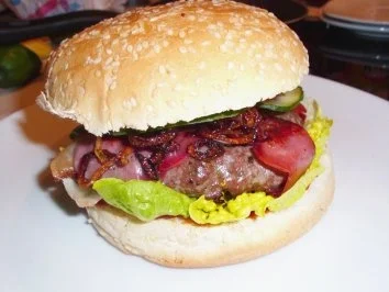 Fleisch: Beefburger Texas Style - Rezept