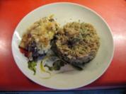Schweinerückensteaks mit Waldpilz - Camenbert - Rezept