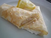 Pfannkuchen mit Hüttenkäse - Rezept