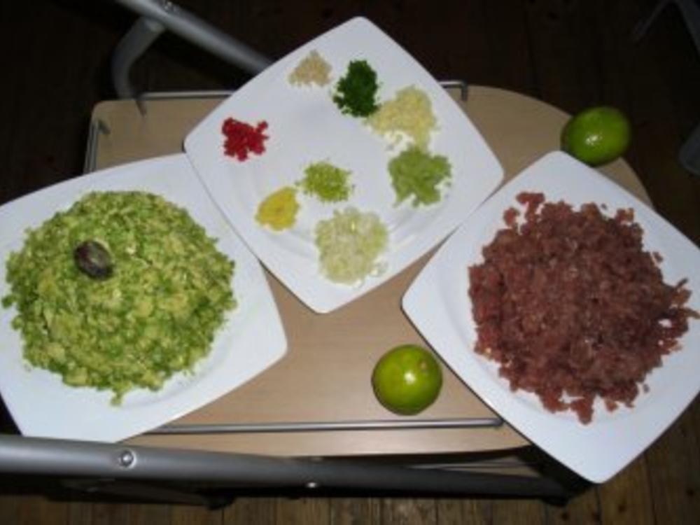 Thunfisch-Avocado-Tatar - Rezept mit Bild - kochbar.de