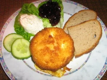 Rezept: Champignon Camembert paniert und gebacken, Bild Nr. 4 Champignon Camembert paniert und gebacken, - Rezept - Bild Nr. 4