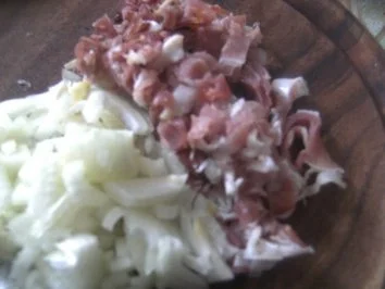 Jägerschnitzel , ( Nackensteak unter einer Pilzhaube  ) - Rezept - Bild Nr. 7