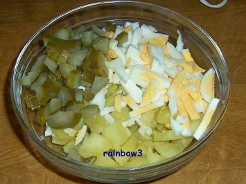 Salat: Kartoffel-Salat mit Remouladensauce - Rezept - Bild Nr. 2