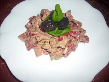 Rezept: Teufelchens Paprikasalat Teufelchens Paprikasalat - Rezept