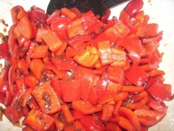 Rezept: Teufelchens Paprikasalat Bild Nr. 7 Teufelchens Paprikasalat - Rezept - Bild Nr. 7