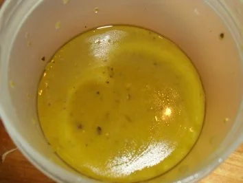 Rote Bete Carpaccio mit Ziegenkäse-Crostini - Rezept - Bild Nr. 3