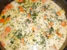Möhrenpfanne mit Blauschimmelkäse - Rezept