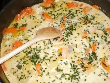 Rezept: Möhrenpfanne mit Blauschimmelkäse Bild Nr. 2 Möhrenpfanne mit Blauschimmelkäse - Rezept - Bild Nr. 2