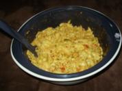 Linguine mit Puten - Currysoße - Rezept