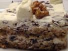 Biskuit-Sahne-Nussschnitten - Rezept