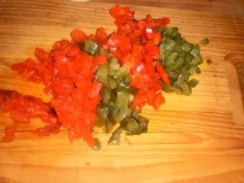 Bandnudeln mit Hähnchen-Paprika-Ragout - Rezept - Bild Nr. 6