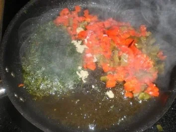 Bandnudeln mit Hähnchen-Paprika-Ragout - Rezept - Bild Nr. 9