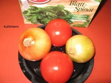 Rezept: Blattspinat (fast) mediterran Bild Nr. 2 Blattspinat (fast) mediterran - Rezept - Bild Nr. 2