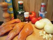 Kaninchenschenkel auf mediterrane Art mit Spitzkohl - Rezept