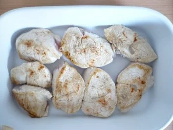 Rezept: Putenfilets überbacken Bild Nr. 4 Putenfilets überbacken - Rezept - Bild Nr. 4