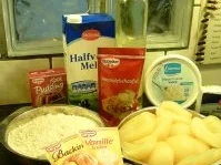 Mandelstreusselkuchen mit Birnen-Schokoladenfüllung - Rezept - Bild Nr. 2