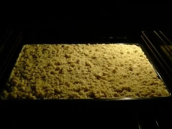 Mandelstreusselkuchen mit Birnen-Schokoladenfüllung - Rezept - Bild Nr. 8