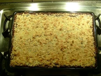 Mandelstreusselkuchen mit Birnen-Schokoladenfüllung - Rezept - Bild Nr. 9