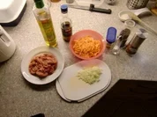 Scharfe Nudel Gehacktes Pfanne - Rezept