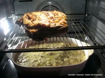 Kartoffel- Rübchen- Gratin mit Roastbeef - Rezept - Bild Nr. 9