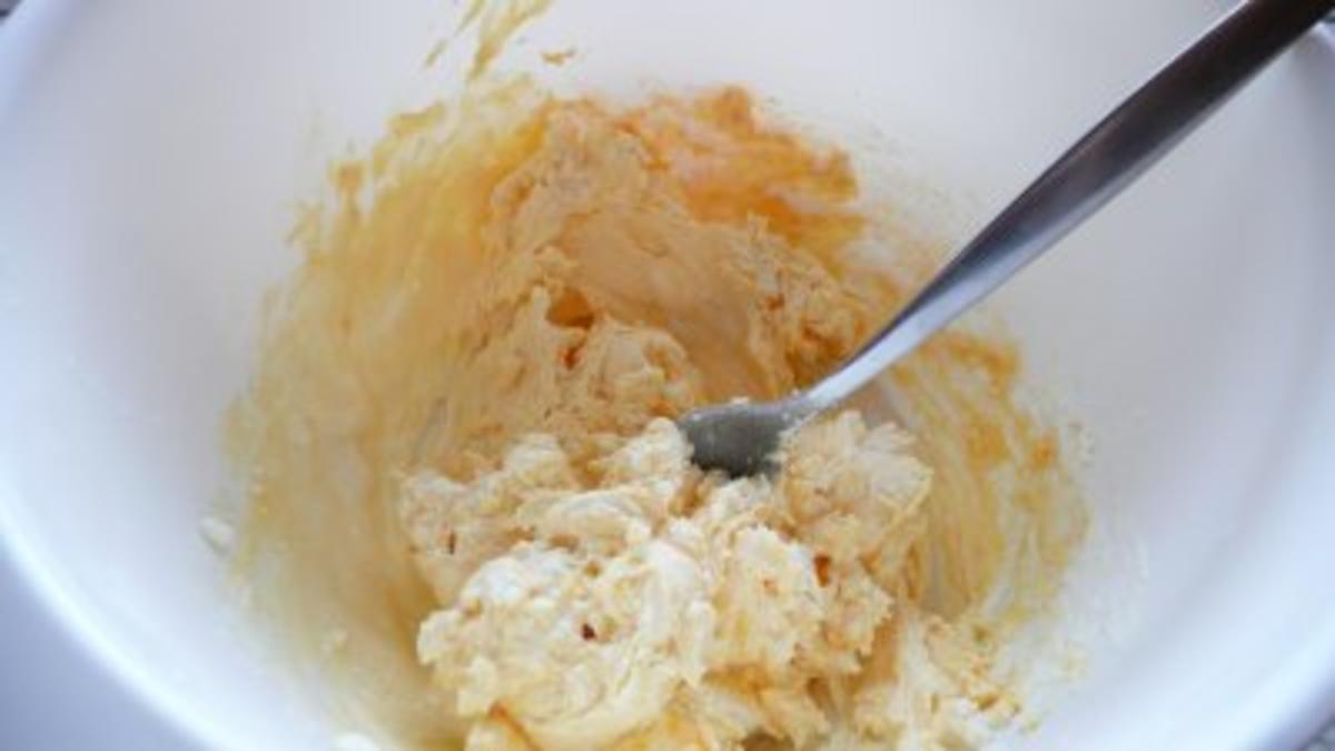 Buttermilchwaffeln mit Orangencreme - Rezept - Bild Nr. 4