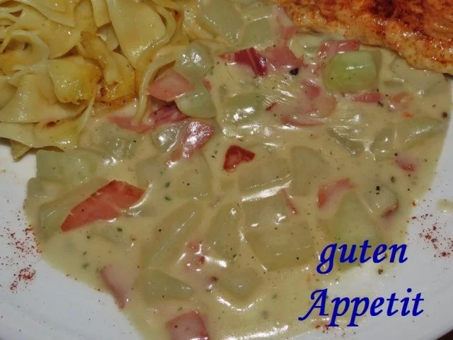 Rezept: Sahnekohlrabi zu den Kalbsvögel Sahnekohlrabi zu den Kalbsvögel - Rezept