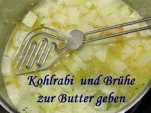 Rezept: Sahnekohlrabi zu den Kalbsvögel Bild Nr. 10 Sahnekohlrabi zu den Kalbsvögel - Rezept - Bild Nr. 10